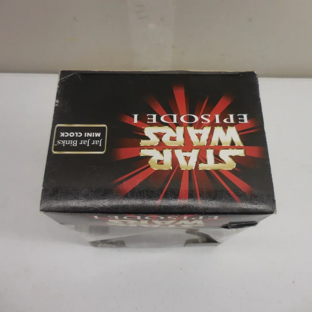 Star Wars Episode I Jar Jar Binks‎ Mini Clock Nelsonic SW1035 Vintage 1999 New